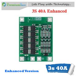 3S 40A Li-Ion Lithium Charger Protection Board BMS Lipo Cell Module PCB BMS Protection Board For Drill Motor 12.6V with Enhanced Edition
